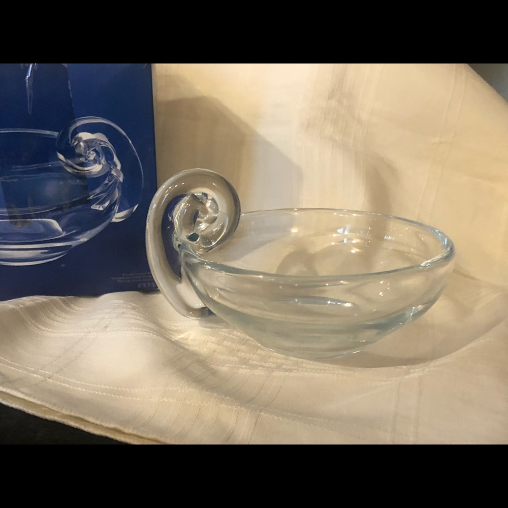Toscany “Kristin” crystal dish